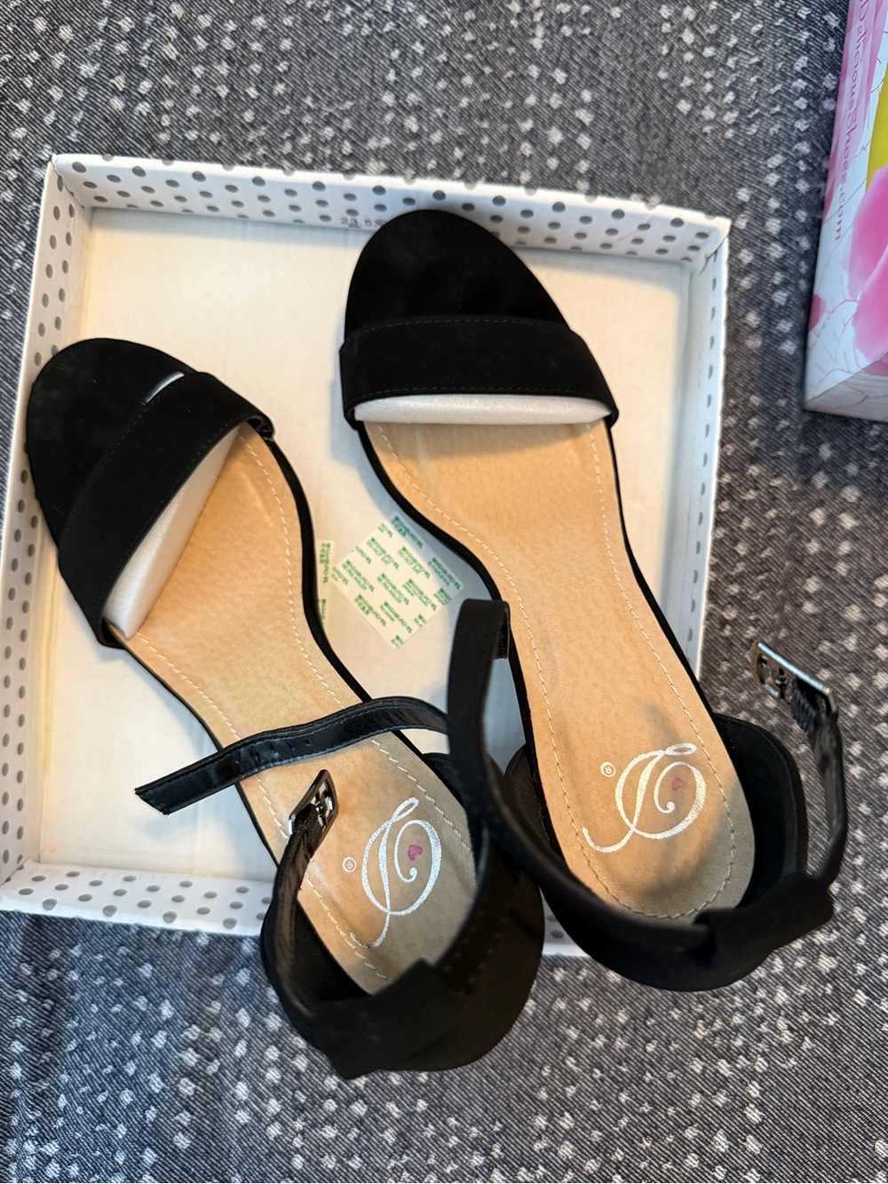 Black Block Heels - Picture 4 of 8